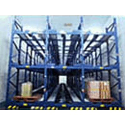 保管システム パレットラック 流動ラック (オートリターン・オートスルーラック・小物用)-ツチダ産業株式会社