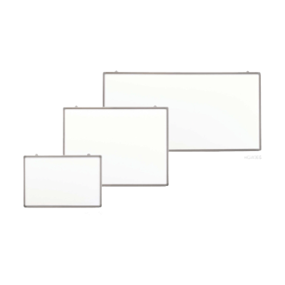 壁掛ボード ハイグレードホワイトボード無地 アルミ枠-株式会社西口校具製作所