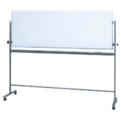 脚付ボード 回転脚付両面ボード (両面) ホワイトスチール-株式会社西口校具製作所