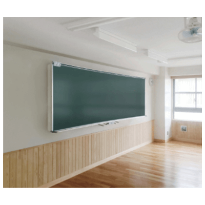 大型ボード NKスライダー 黒板・白板 (アルミ枠付)-株式会社西口校具製作所