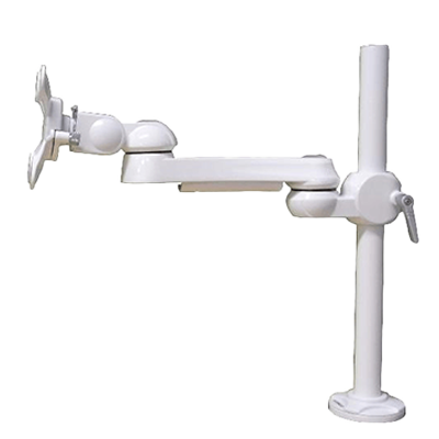 水平多関節アーム 1画面ネジ固定タイプ LA-51ACシリーズ LA-51AC-6Q-WH　モダンソリッド（MODERNSOLID）-株式会社ウィンテクノ