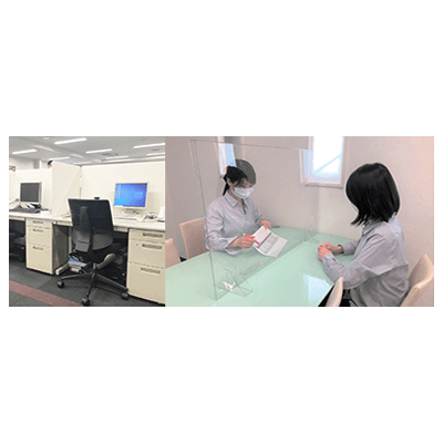 抜型用資材 環境整備 飛沫感染防止ついたて・ドゥ・ウォール-大創株式会社