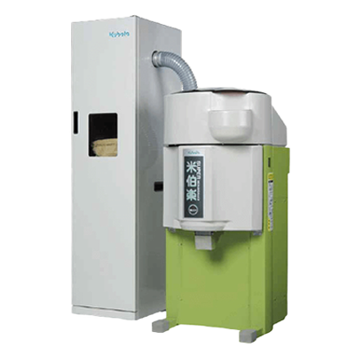 サイクロンボックス付 米伯楽 VM-30C-株式会社高塚機械製作所