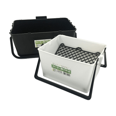 補助用具 ローラー塗装をより快適にサポート ローラー用バケット-株式会社ステップ