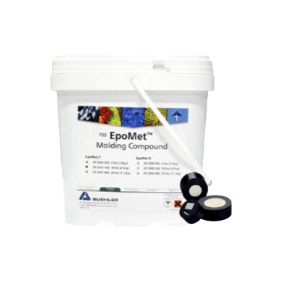 ホットマウント工程の時間短縮 加熱加圧埋込用樹脂 エポメットF (ファイン)-Buehler Ltd.