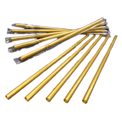 飲料用ストロー 6×21cmフレックス ダイヤゴールド-シバセ工業株式会社