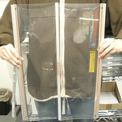 クリーンバリヤ用 交換フィルム-株式会社松井製作所（プラスコム事業部）