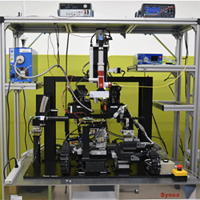 集積型光アクティブモジュール実装組立装置-シナジーオプトシステムズ株式会社