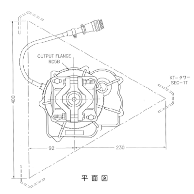 ローテータ 方位ローテータ RC5x-x-クリエートデザイン株式会社