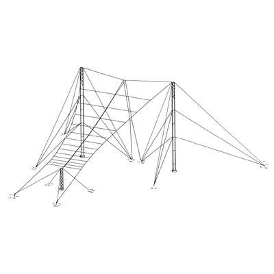 HF用アンテナ 短波帯用アンテナ DIRECTIONAL 固定式 単一指向性アンテナ 258F-x (LPA)-クリエートデザイン株式会社