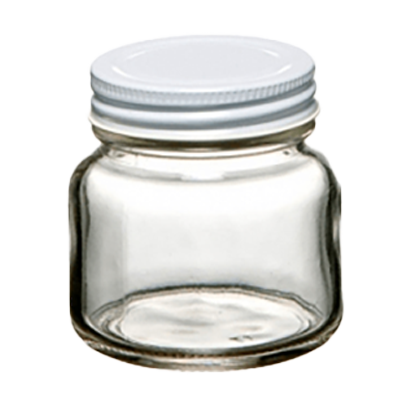 広口びん (スクリューキャップ) FC-100 120本入-株式会社井上硝子