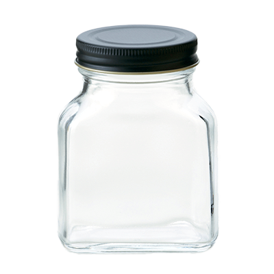 スイーツ・ファンシーびん 平角200ねじ 72本入-株式会社井上硝子