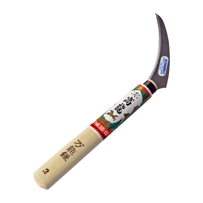 切断、穴あけ関係 高級ステンレス鋼万能鎌 NO.2-金井産業株式会社