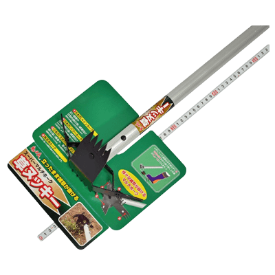 切断、穴あけ関係 鎌・鍬・レーキ スーパーマルチホーク草ヌッキー-金井産業株式会社