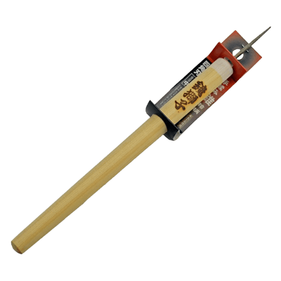 切断、穴あけ関係 鏡獅子 手揉み錐 桧柄 四角刃 中-金井産業株式会社