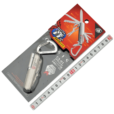 切断、穴あけ関係 マルチツール ホイッスル内蔵 多機能ツールS CS-01-金井産業株式会社