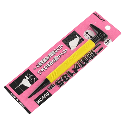 位置出し、締め具関係 二徳釘〆 グリップ付 185-金井産業株式会社