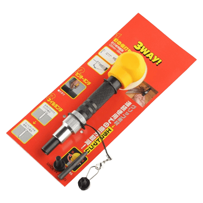 位置出し、締め具関係 釘締め オートトリプルポンチ H-339-金井産業株式会社