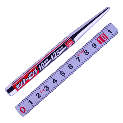 位置出し、締め具関係 ヨセポンチ・アンカーボルト抜き センターポンチ 10x125-金井産業株式会社