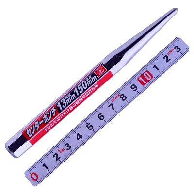 位置出し、締め具関係 ヨセポンチ・アンカーボルト抜き センターポンチ 13x150-金井産業株式会社