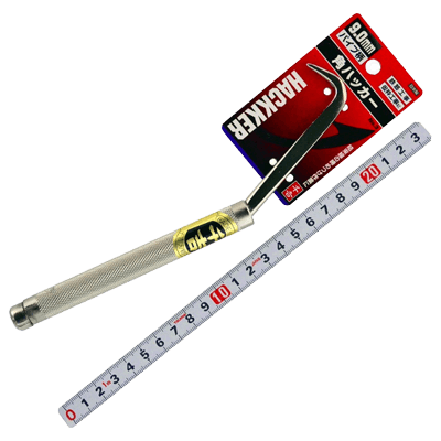 位置出し、締め具関係 角ハッカー パイプ柄 9.0mm NO.3-金井産業株式会社