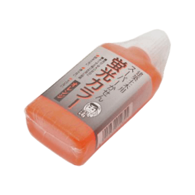 マーカー、ペン関係 スーパーかせん 蛍光カラー墨汁 橙色-金井産業株式会社