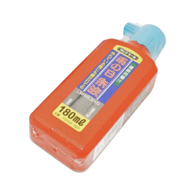 マーカー、ペン関係 雨の日墨汁 朱液-金井産業株式会社