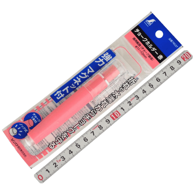 マーカー、ペン関係 マーカーホルダー チョークホルダー赤 #78527-金井産業株式会社