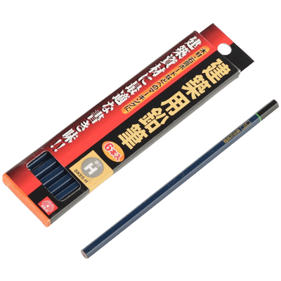 マーカー、ペン関係 建築用鉛筆 6本入 H-金井産業株式会社