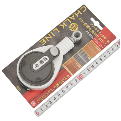 測位、測量関係 チョークライン 直線一発-金井産業株式会社