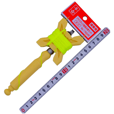 測位、測量関係 チョークライン プラスチック製凧糸巻セット 建築用 NO.176249-金井産業株式会社