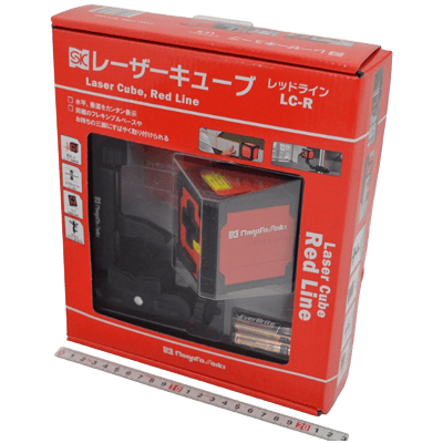測位、測量関係 レーザー水平器 レーザーキューブ レッドライン LC-R-金井産業株式会社