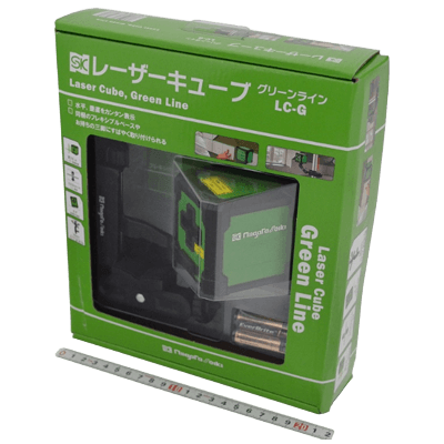 測位、測量関係 レーザー水平器 レーザーキューブ グリーンライン LC-G-金井産業株式会社