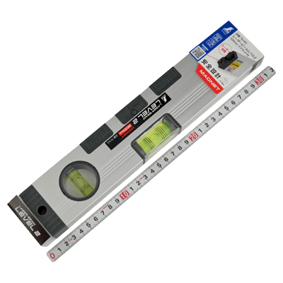 測位、測量関係 レーザー水平器 レーザービームレベル2 マグネット付 300MM #76165-金井産業株式会社