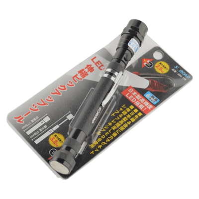 作業補助、補修関係 LEDピックアップツール ブラック SRO-17B-金井産業株式会社