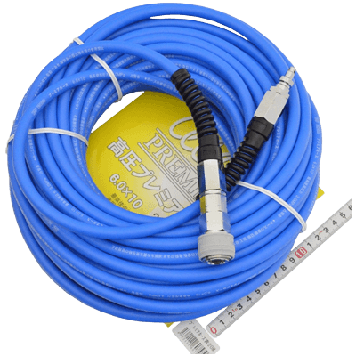 作業補助、補修関係 エアー用品 常圧プレミアホース 20M ブルー-金井産業株式会社