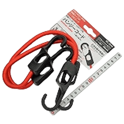 重量、荷締関係 両端フィンガーホール付フック型バンジーコード BG-2046-金井産業株式会社