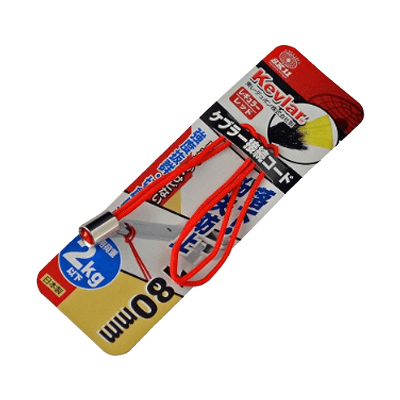 ストラップ、安全コード関係 接続ワイヤー・チェーン ケブラー接続コード レギュラー レッド-金井産業株式会社