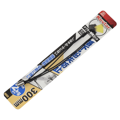 ストラップ、安全コード関係 接続ワイヤー・チェーン ケブラー接続コード ロング ブラック-金井産業株式会社