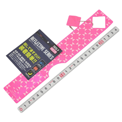 ストラップ、安全コード関係 防犯用品 トラベルタグ ピンク TRTG-P-金井産業株式会社