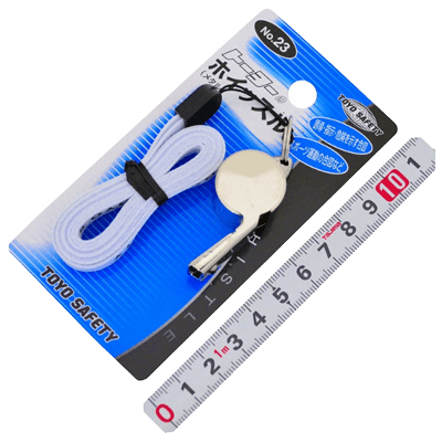 ストラップ、安全コード関係 ホイッスル (メタル) NO.23-金井産業株式会社