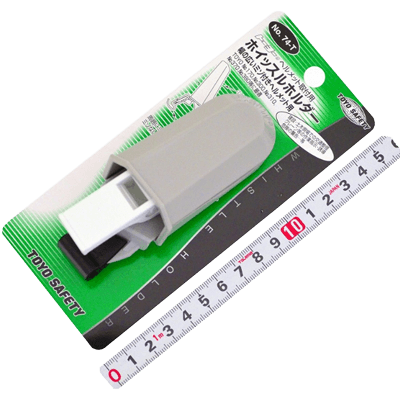 ストラップ、安全コード関係 ヘルメット取付用ホイッスルホルダー NO.74-T-金井産業株式会社