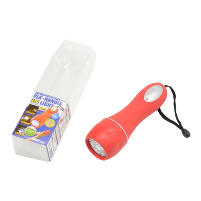 ライト関係 ハンドライト プラハンドルLEDライト 5LED SK-713-金井産業株式会社