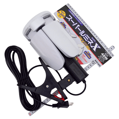 ライト関係 投光器・電球 LED電球付 クリップランプ スーパールミネX LA-4805-LED-金井産業株式会社
