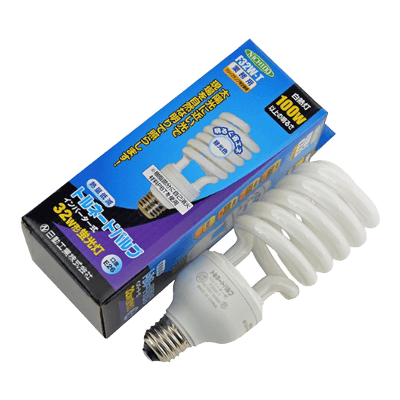 ライト関係 投光器・電球 トルネードバルブ32W形 蛍光灯 F32W-T-金井産業株式会社