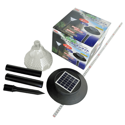 ライト関係 ソーラー式 8LEDガーデンライト SV-6186-金井産業株式会社