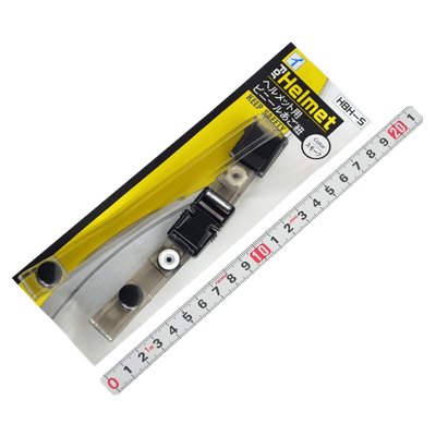 ヘルメット、フェイス関係 ヘルメット用ビニールあご紐 スモーク HRH-S-金井産業株式会社