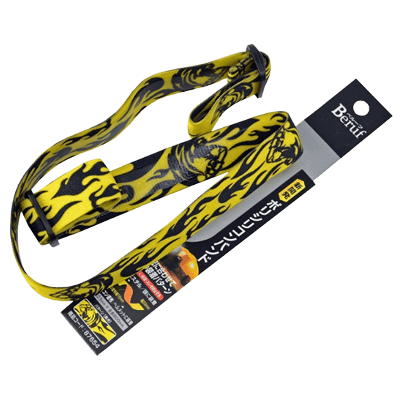 ヘルメット、フェイス関係 ライトクリップ・ヘッドライト用バンド ポリシリコンバンド 黄虎 87654-金井産業株式会社