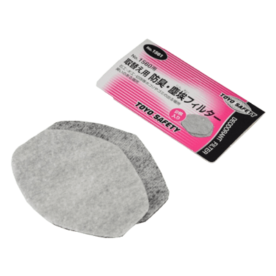 ヘルメット、フェイス関係 マスク 取替え用防臭・塵埃フィルター 1561-金井産業株式会社