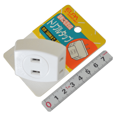 電気、電源関係 電源タップ トリプルタップ A-30H (W)-金井産業株式会社